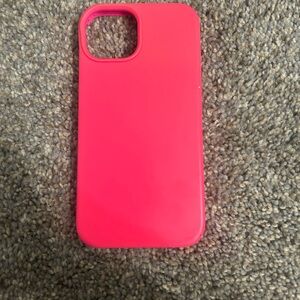 Pink Silicone Phone Case
